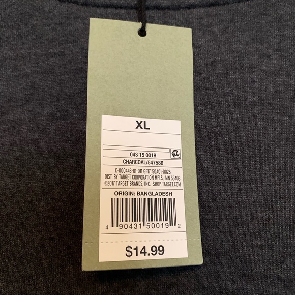 Goodfellow grey pullover sweatshirt - Picture 7 of 7